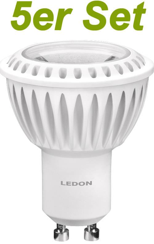 LEDON GU10 LED Spot 6W (Set of 5)