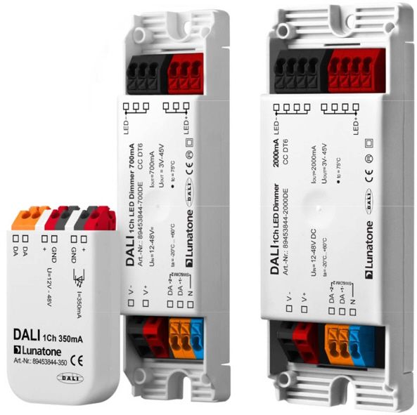 DALI ballast with 12V - 48V input for constant current