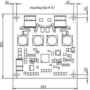 LED Treiber LW04-Mod IEC 62386  DMX I2C programmierbar