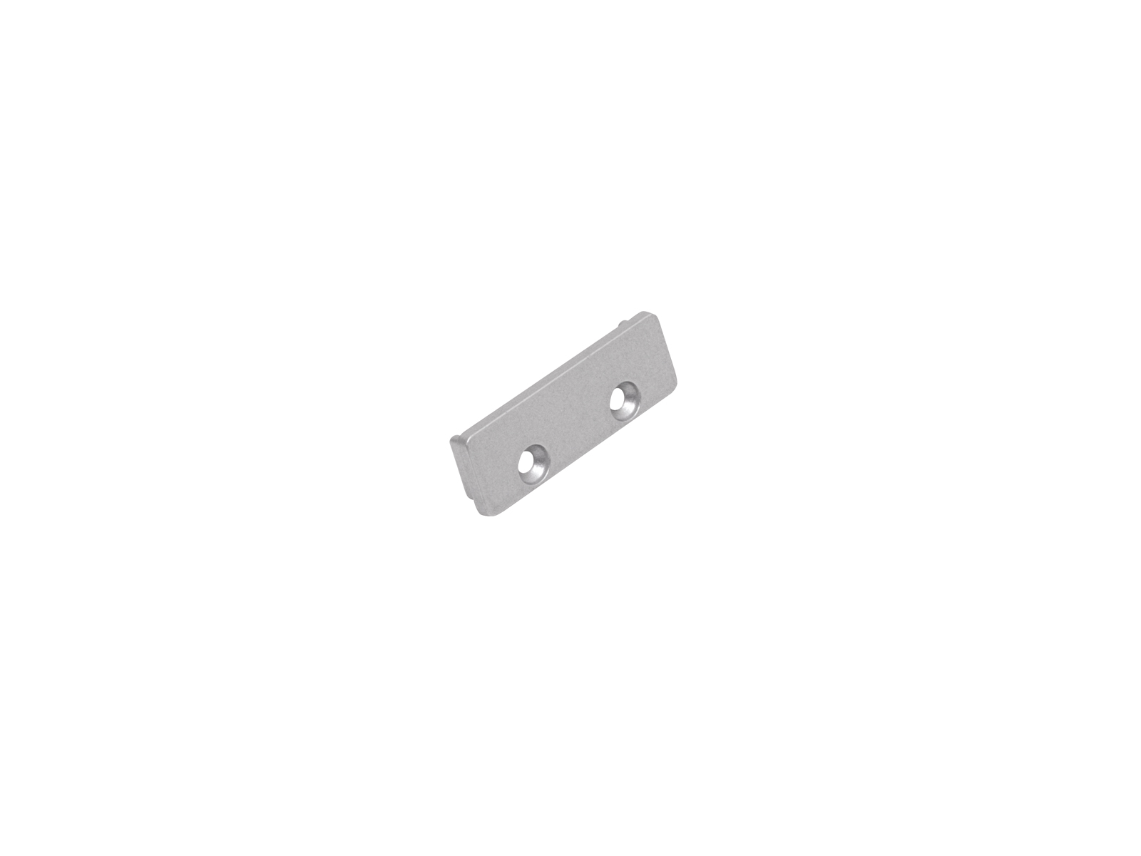 End cap small mounting rail 