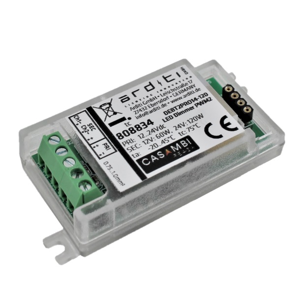 2 channel dimmer configurable via CASAMBI | PWM2 TW