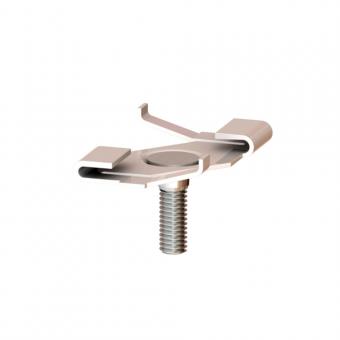 Ceiling clip M6 for grid ceilings