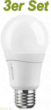 LED Lampe E27 12,5W A66 von LEDON (3er-Set)