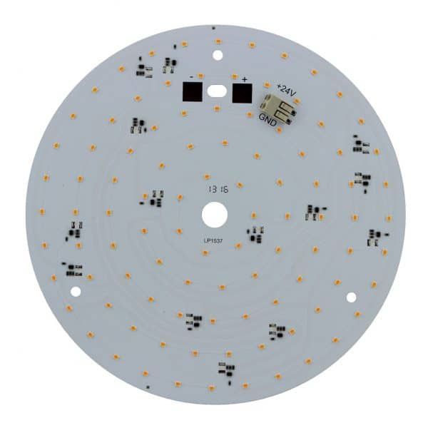 LED board 10W round 24 V 98 LEDs