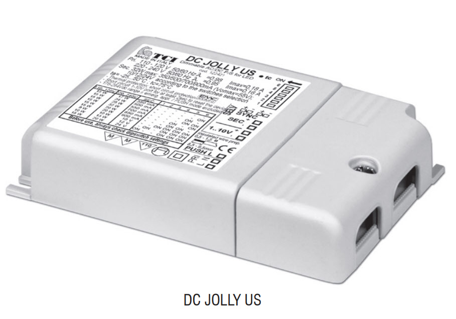TCI DC JOLLY US 32 |1-10 V & PUSH | 126421 | 151421