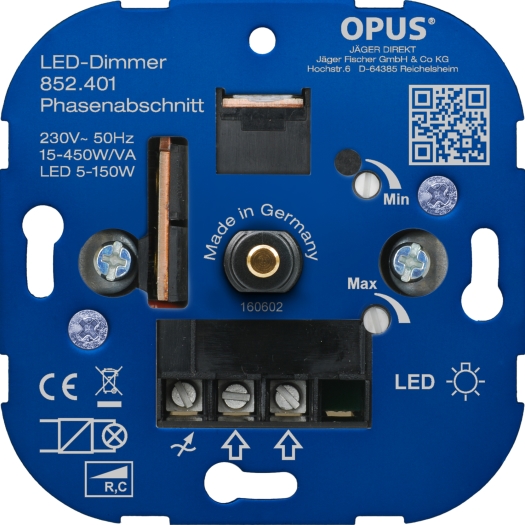 Phasenabschnitt 15-150W (ohne Adeckung und Rahmen)