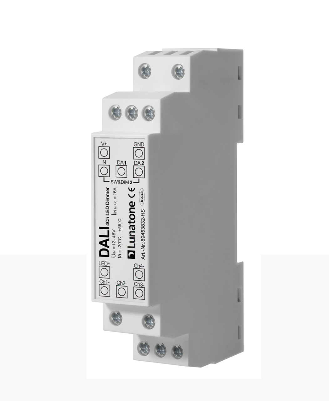 4 Kanäle 16A Hutschiene (89453832-HS)
