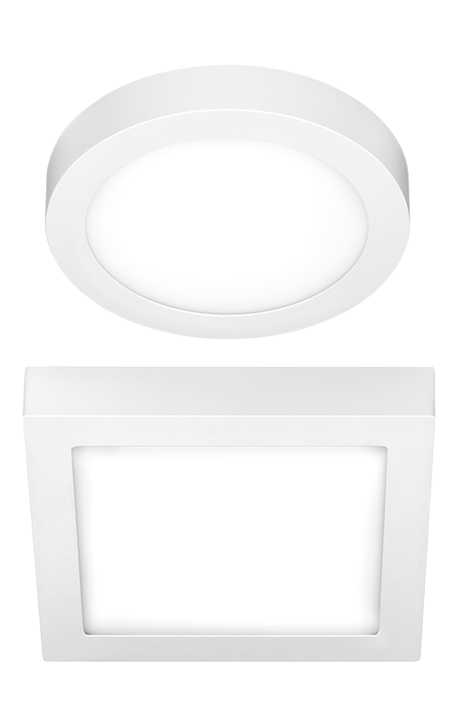 LEDON Downlight Newton Aufbau rund und eckig