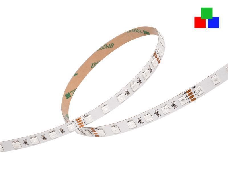 Flexible 24V RGB LED Stripe | 72 LEDs/m