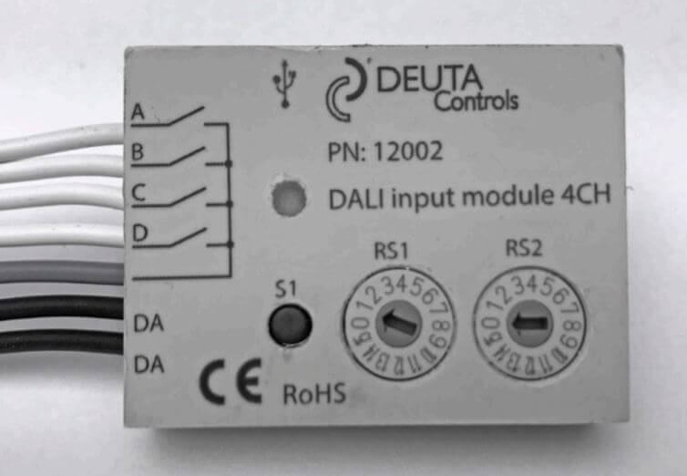 AL-500-00 DALI Eingangsmodul 4-Kanal