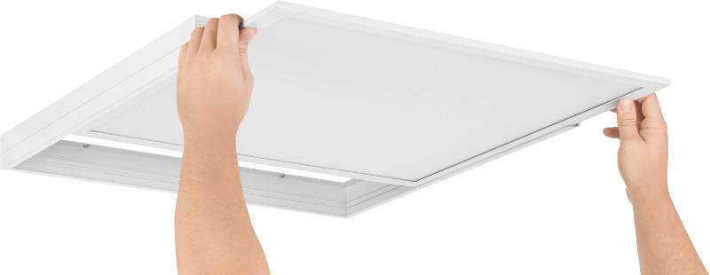 Aufbaurahmen für LEDON LED Panel