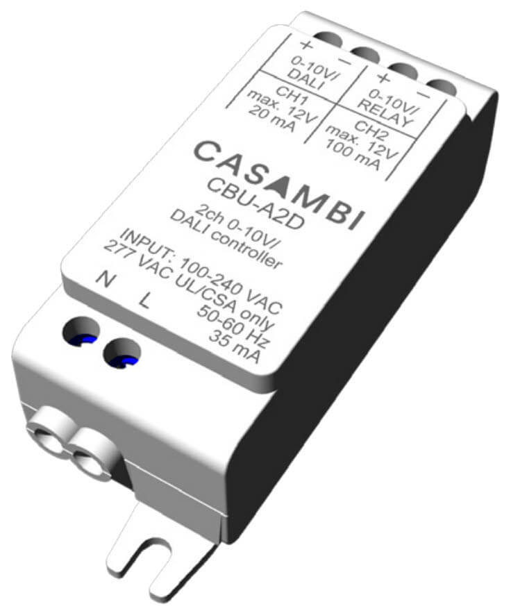 CBU-A2D 2-Kanal 0-10V/DALI Controller
