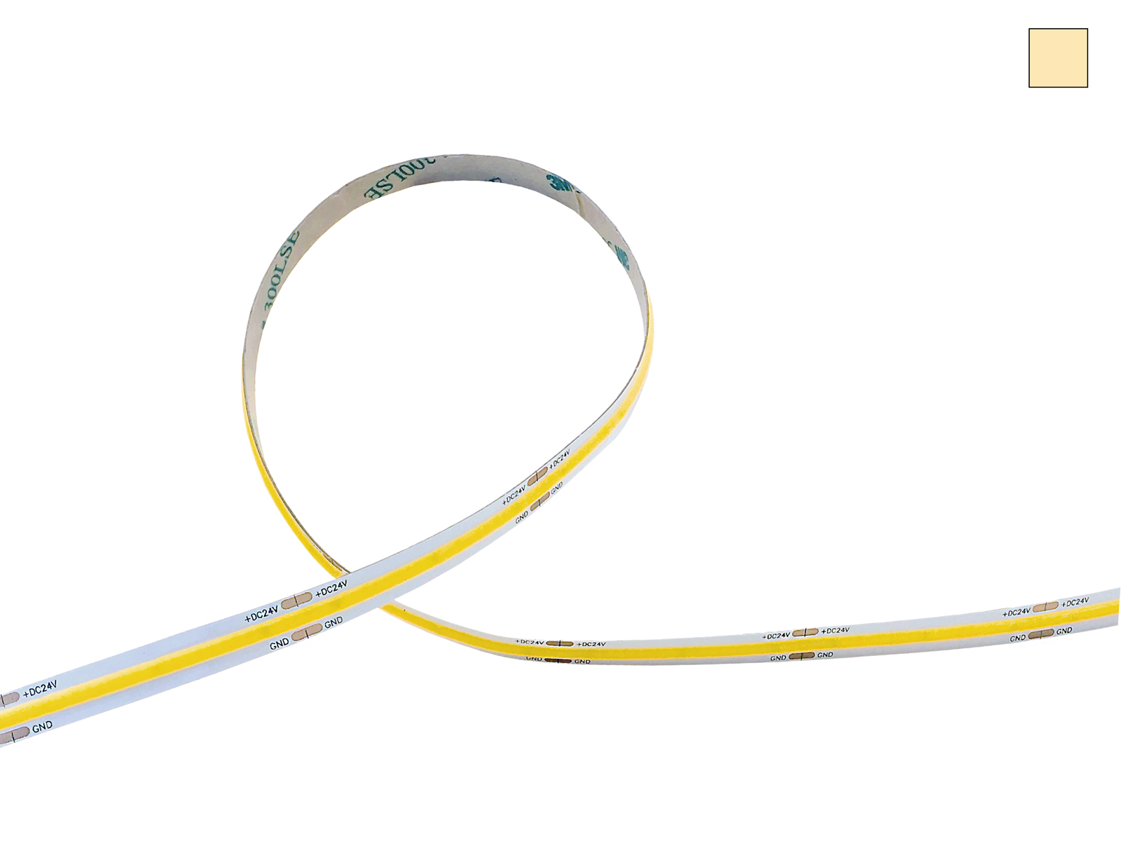 COB LED Band 24Vdc 10W/m 320LEDs/m