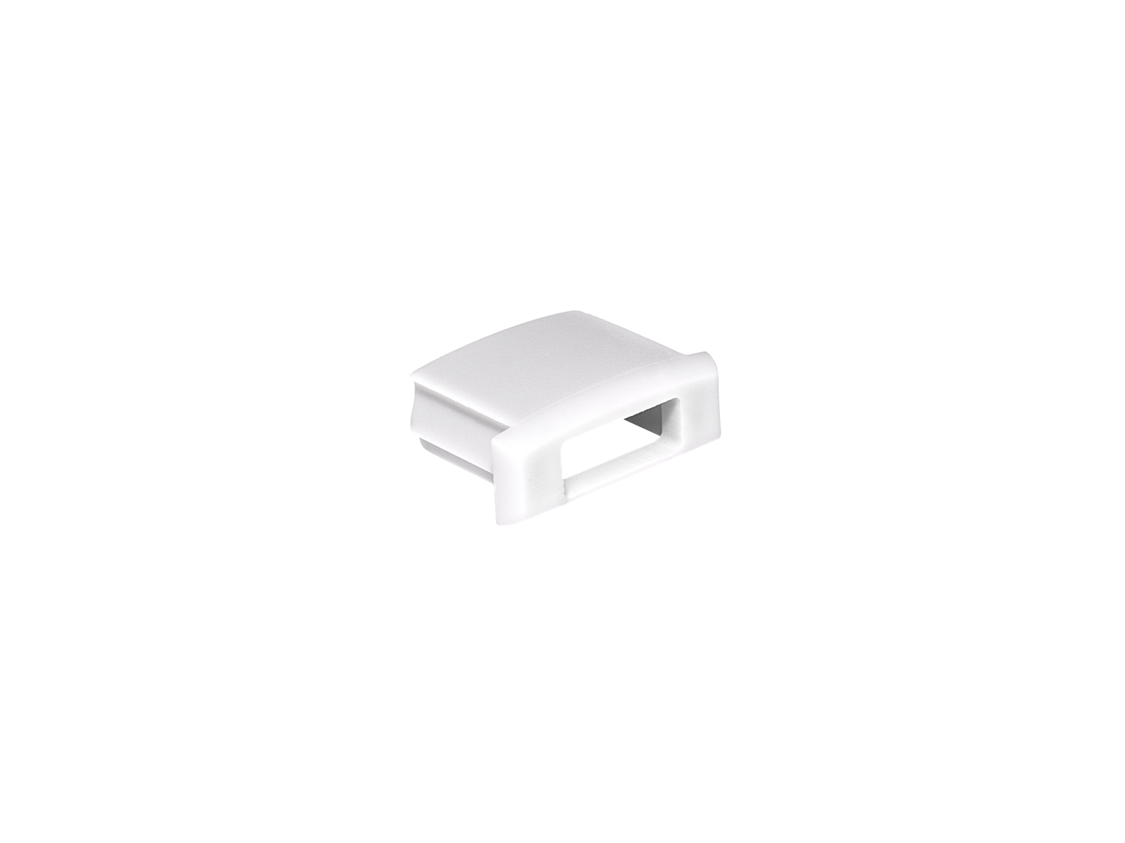 PU1 - End Cap white with cable passage