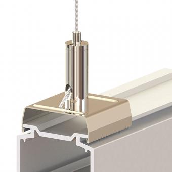 Gripper with conductor rail clip for max. Cable Ø1,5mm