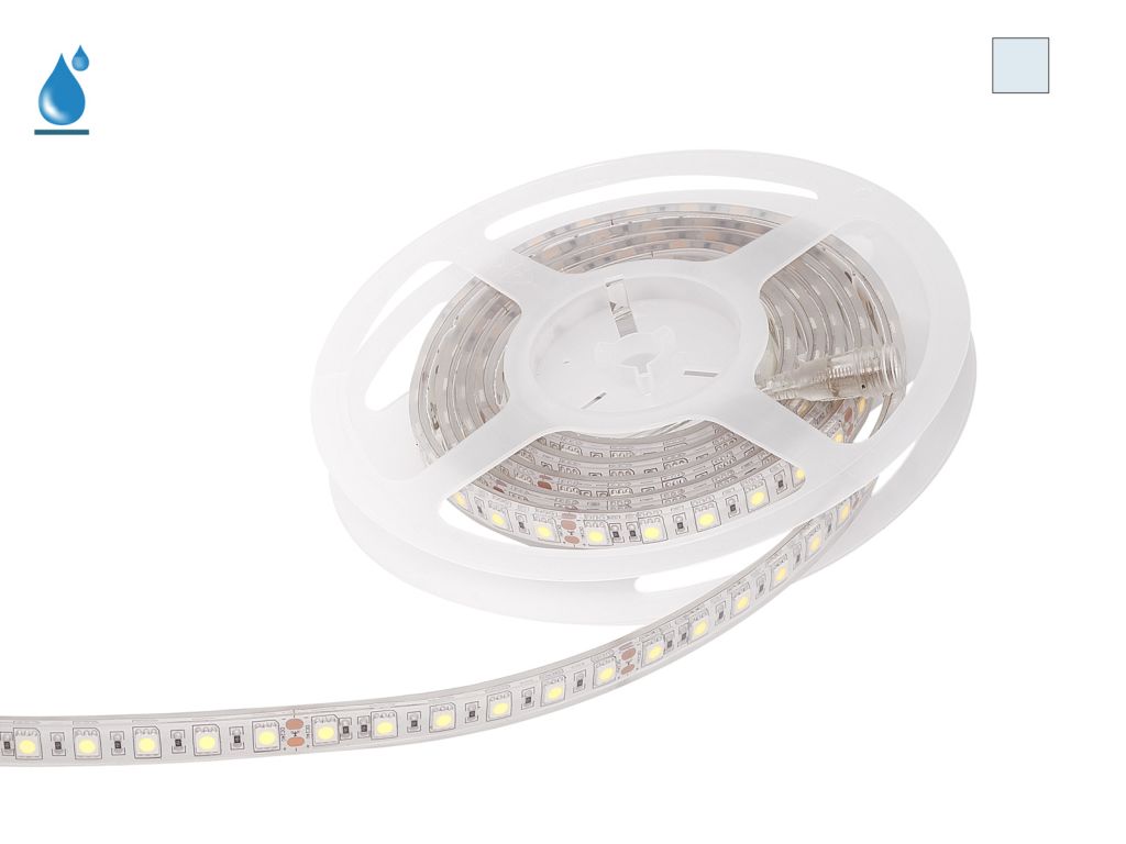 2m Outdoor LED Band 24V weiß 72LEDs/m IP67