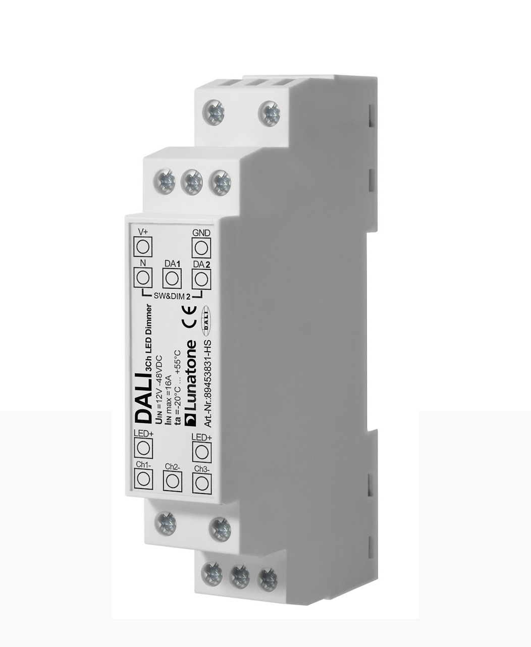 3 Kanäle 16A Hutschiene (89453831-HS)