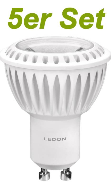 LEDON LED Spot MR16 8W (Set of 5)